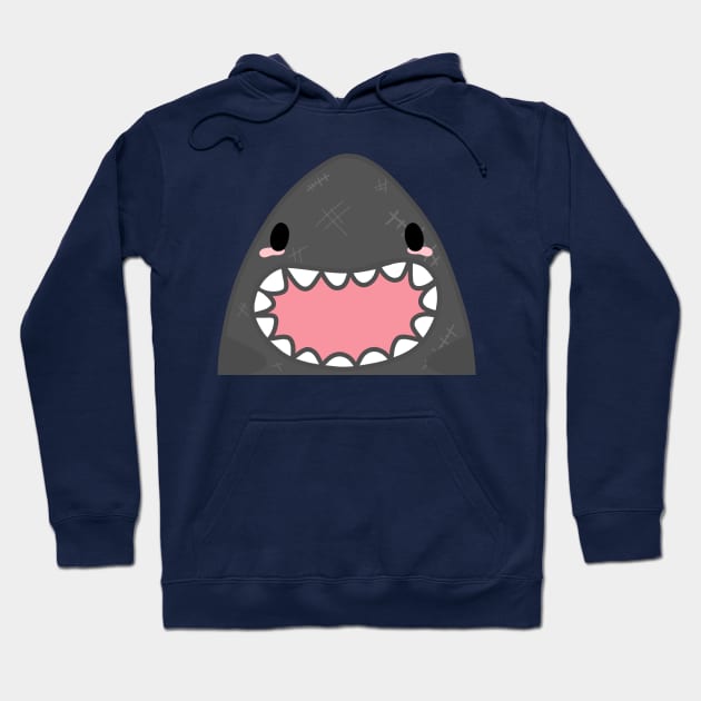 Adorable Megalodon Hoodie by Sofia Sava